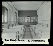 New Building - The Boys Farm. A Dormitory